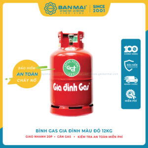 Giá Bình Gas Gia Đình Đỏ 12kg Hôm Nay, Kèm Quà Tặng