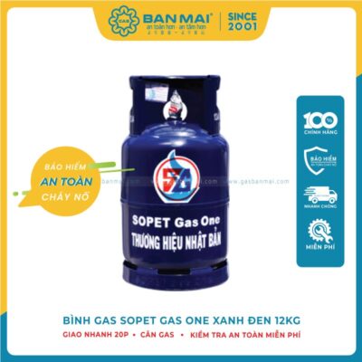 Bình Ga VT SOPET Xanh 12kg Chính Hãng: Giá Tốt & Quà Tặng 2026