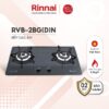Bếp Gas Âm Rinnai RVB-2BG(D)N Mặt Kiếng Chính Hãng