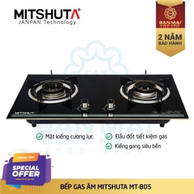 Bếp gas âm Mitshuta MT-B05 Chính Hãng - Ưu Đãi Top 1 2026