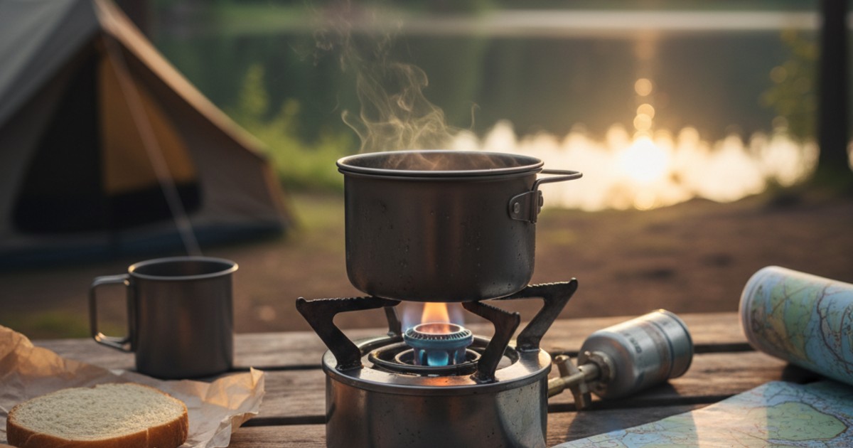 bếp gas mini lửa yếu