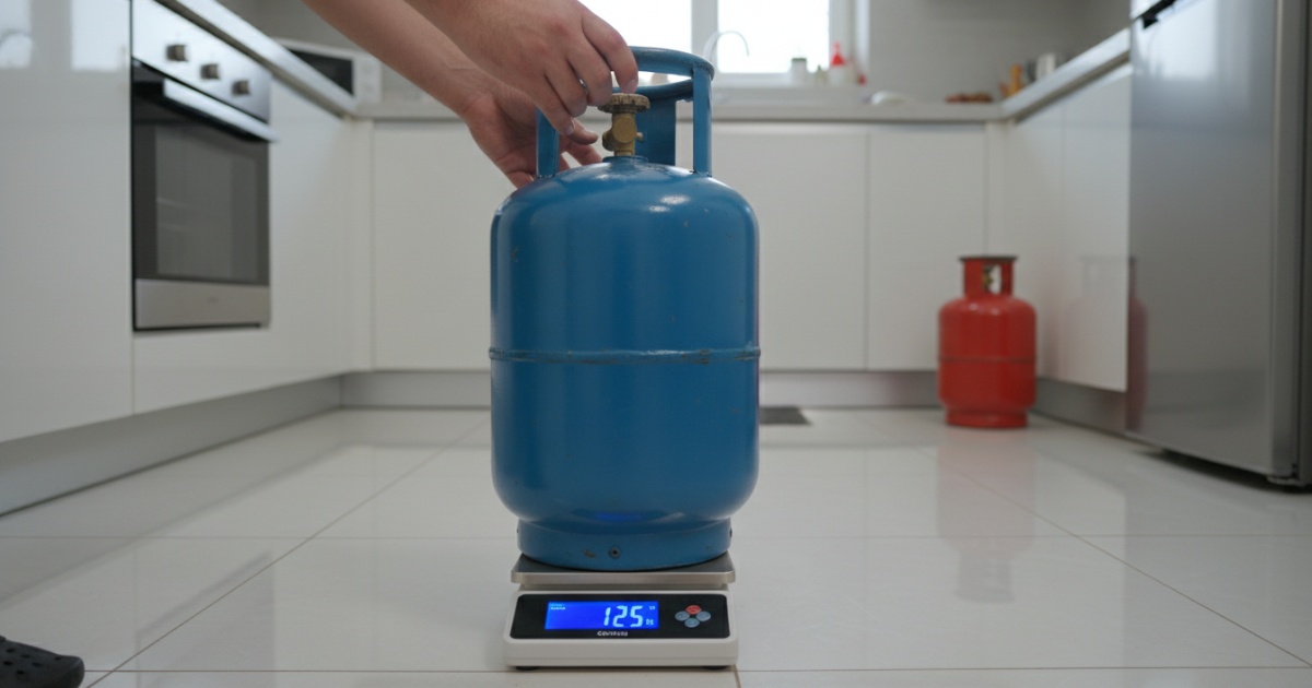 cách cân bình gas