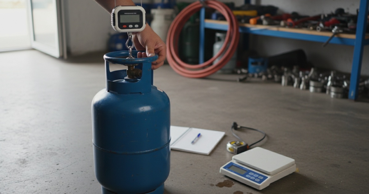 Hướng dẫn chi tiết cách cân bình gas bằng phương pháp hiệu quả nhất