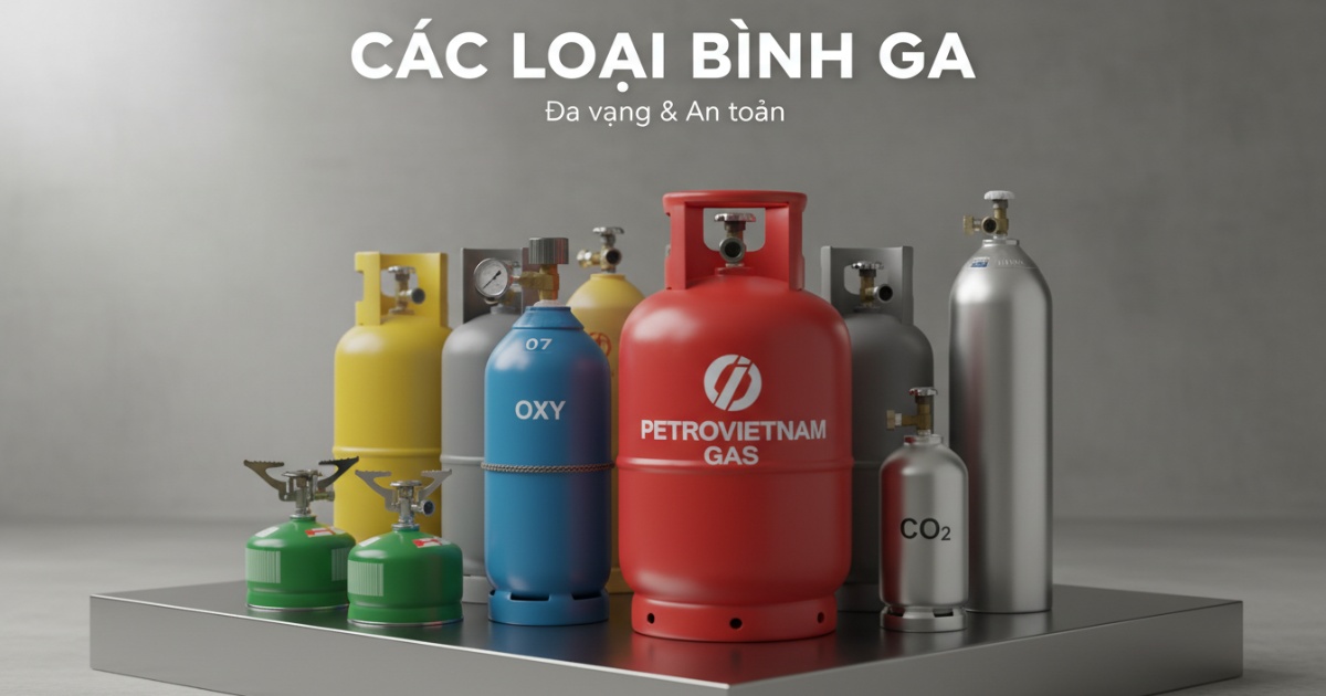 các loại bình ga