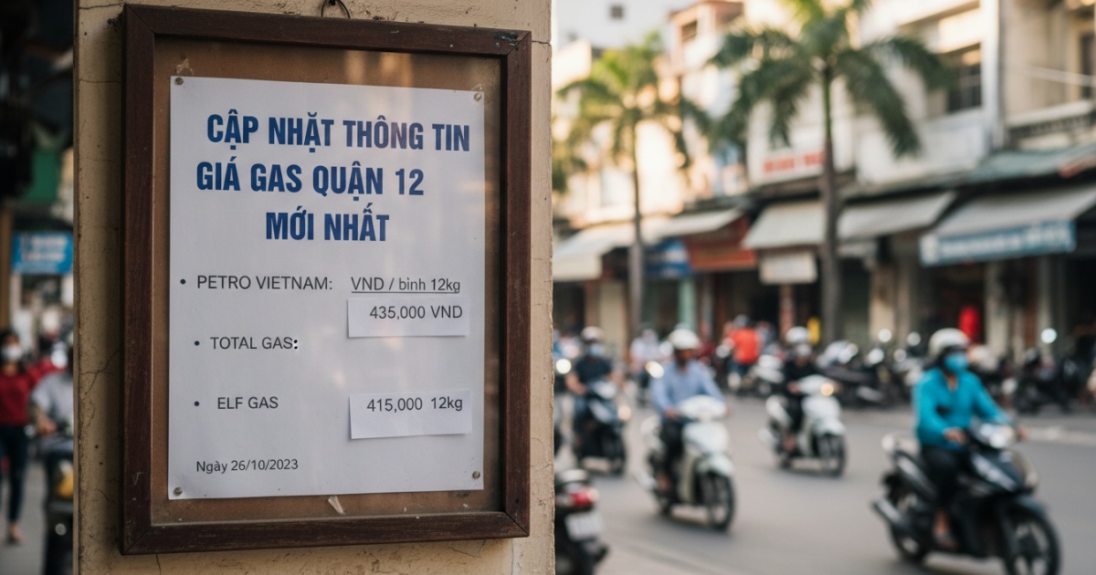 Giá gas mới nhất