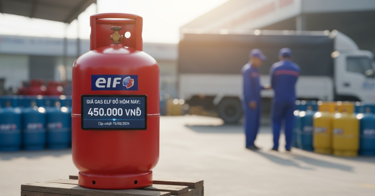 giá gas ELF đỏ hôm nay