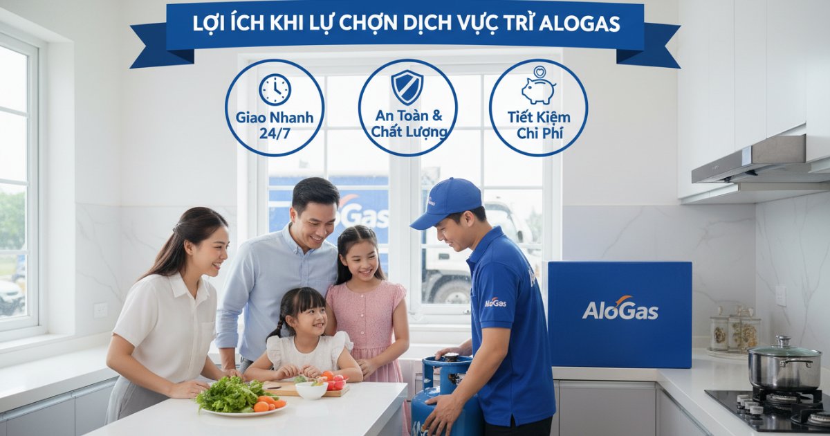 Lợi ích khi lựa chọn dịch vụ từ AloGas