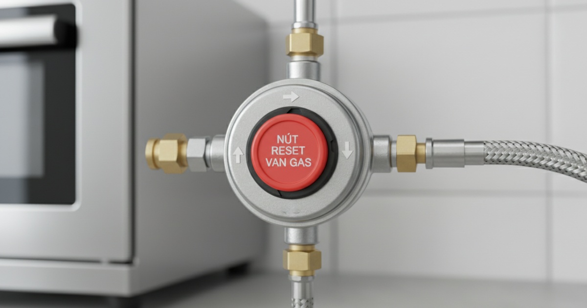 Nút reset van gas