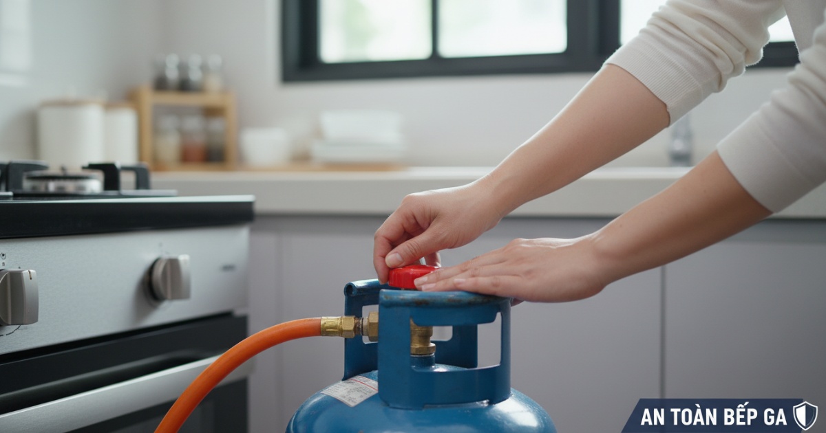 Phân tích thực tế có cần khóa ga sau khi sử dụng không