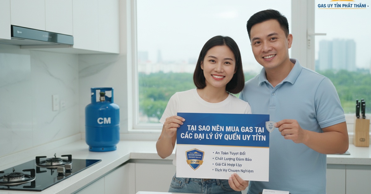 Tại sao nên mua gas tại các đại lý ủy quyền uy tín