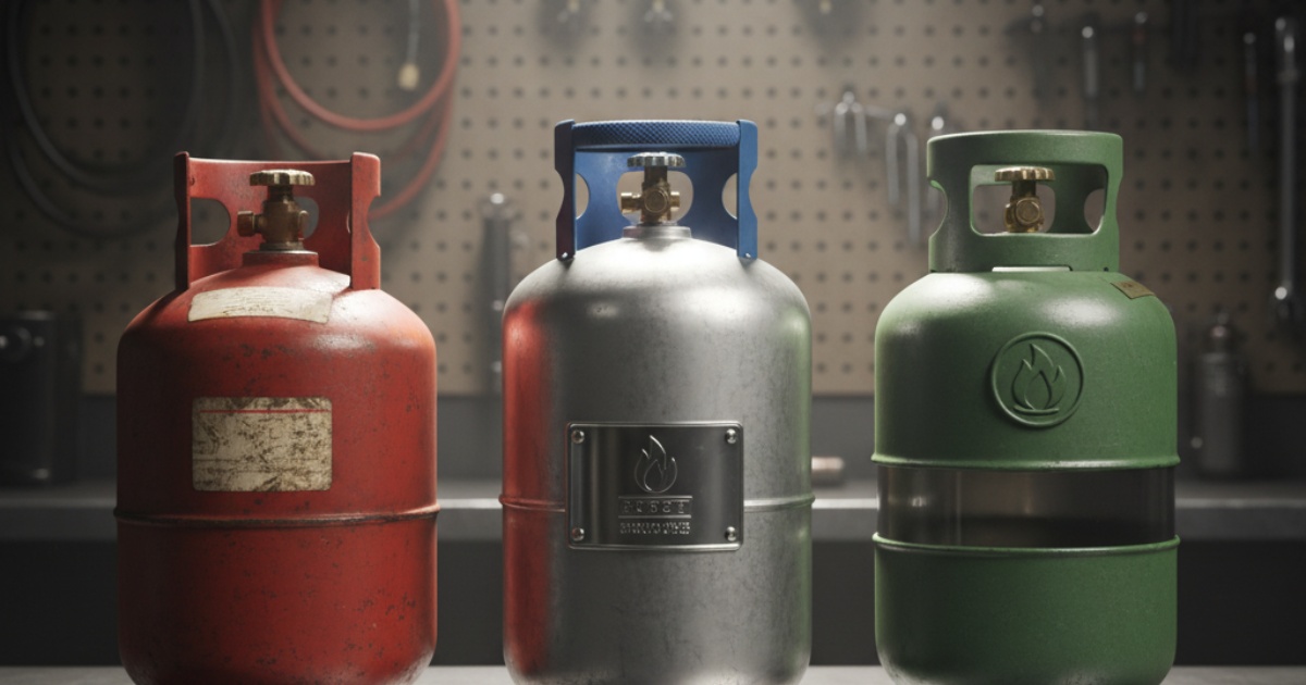 Cách nhận biết bình gas chính hãng để đảm bảo an toàn