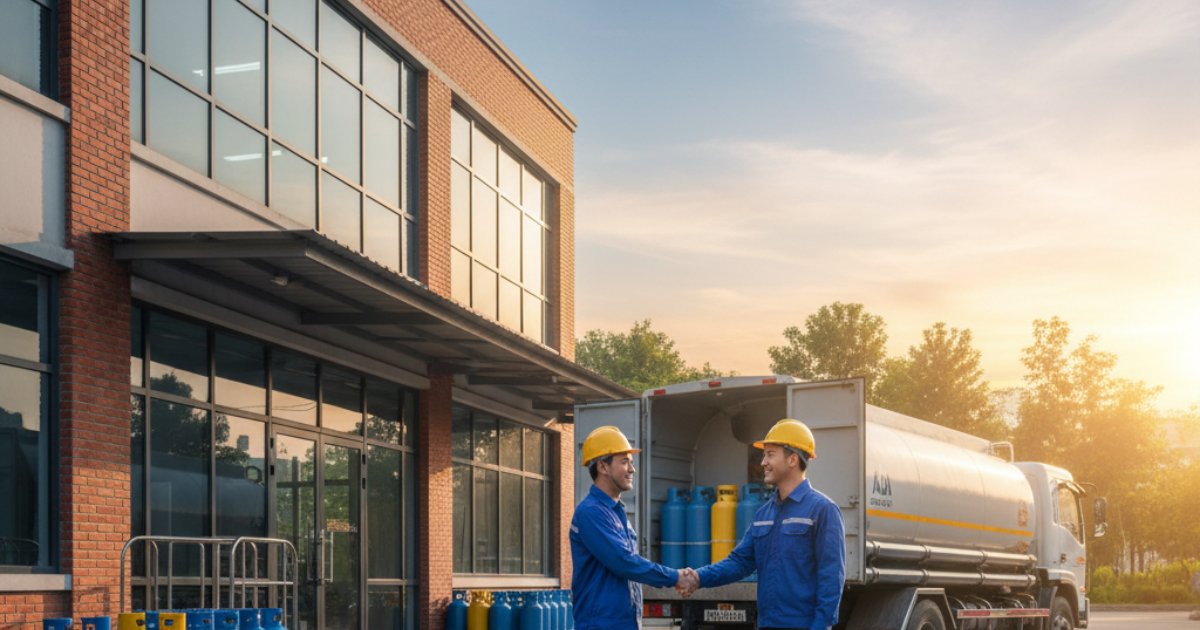 Cam kết từ đại lý cung cấp gas Tân Bình chất lượng cao