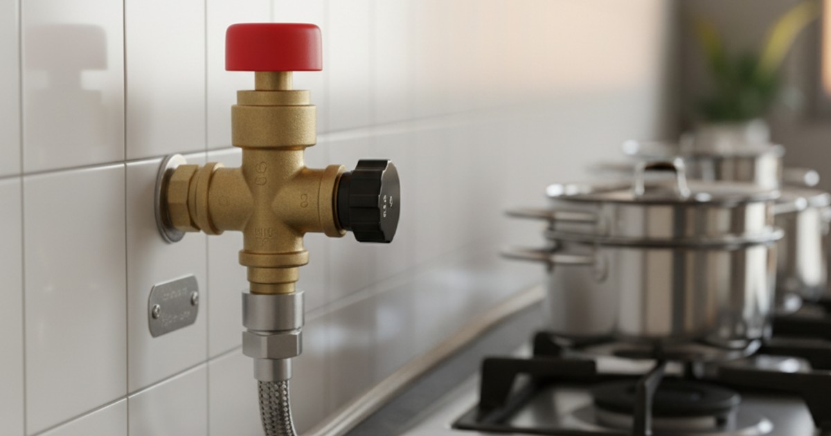 Tìm hiểu về nút reset van gas và vị trí lắp đặt