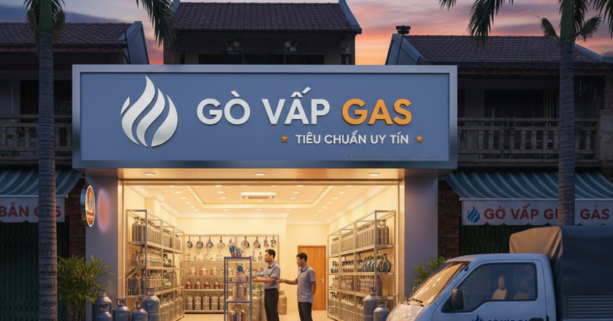 Tiêu chuẩn của một cửa hàng gas Gò Vấp uy tín