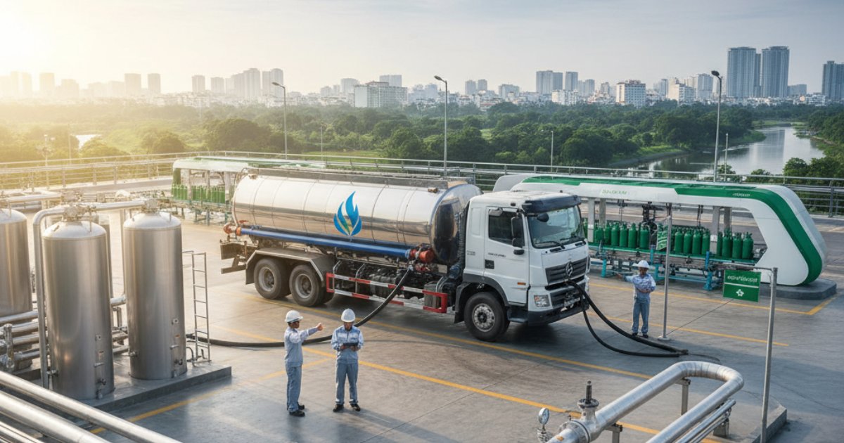 Ưu điểm của đơn vị cung cấp gas Bình Tân chuyên nghiệp